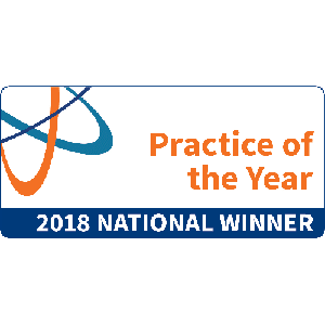 Practice of the Year 2018 logo